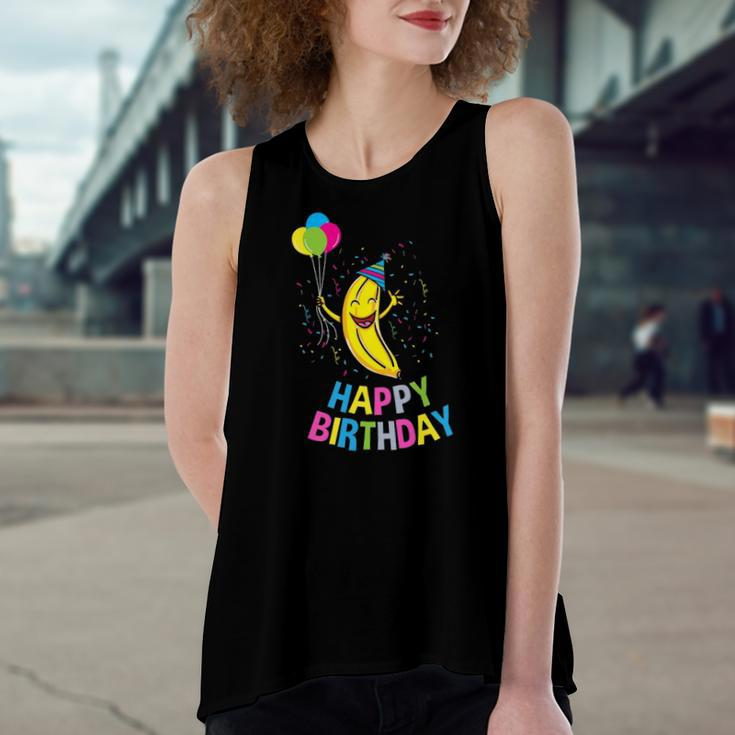 Happy Birthday Banana Birthday Women's Loose Tank Top
