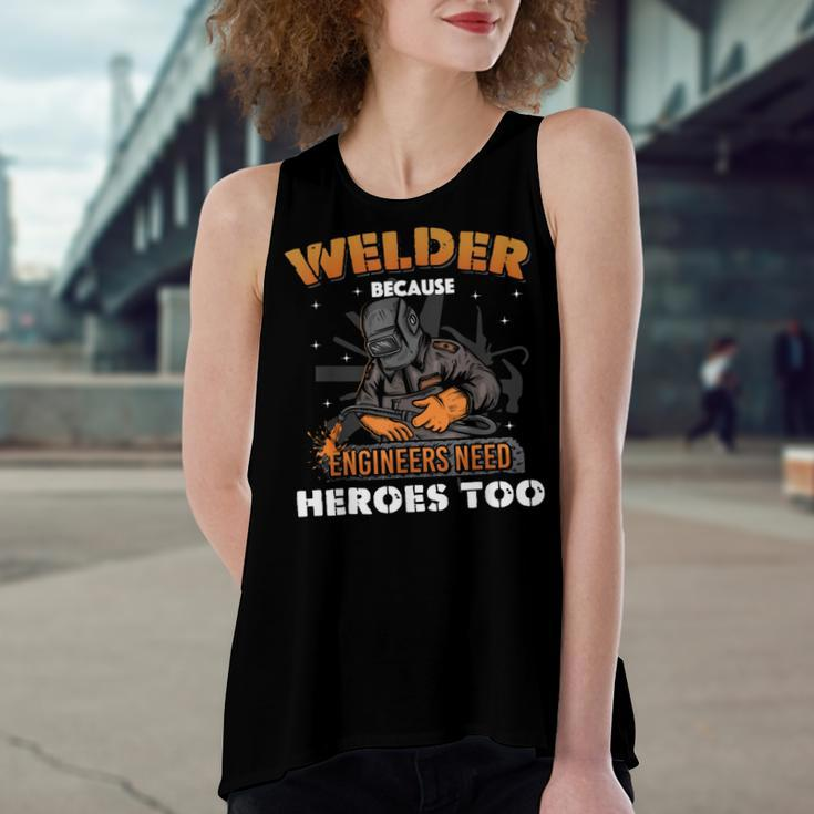 Welding Art Welder Slworker Welding Lover Women's Loose Tank Top