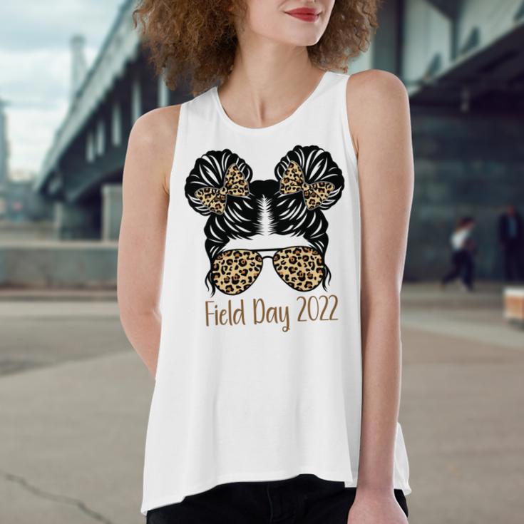 Field Day 2022 Last Day Of School V2 Women's Loose Fit Open Back Split Tank Top