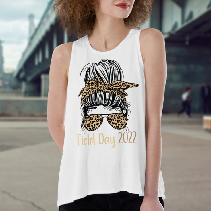 Field Day 2022 Last Day Of School Women's Loose Fit Open Back Split Tank Top