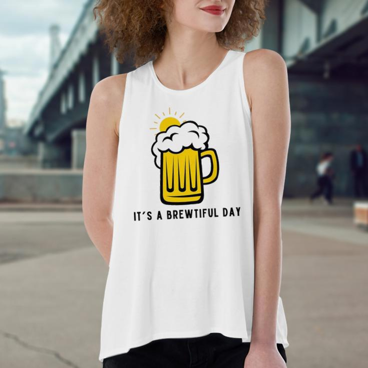 Its A Brewtiful Day Beer Mug Women's Loose Tank Top