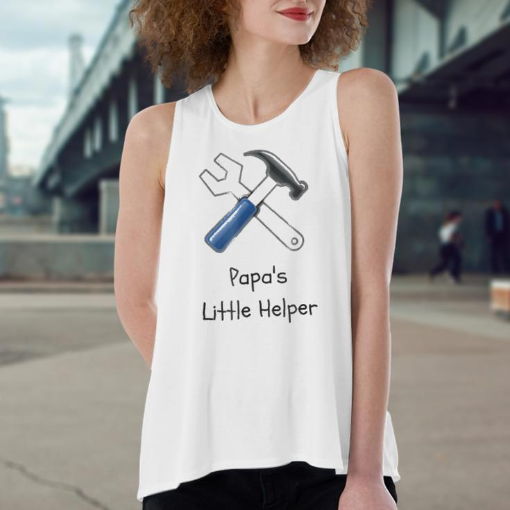 Papas Little Helper Handy Tools Women's Loose Tank Top