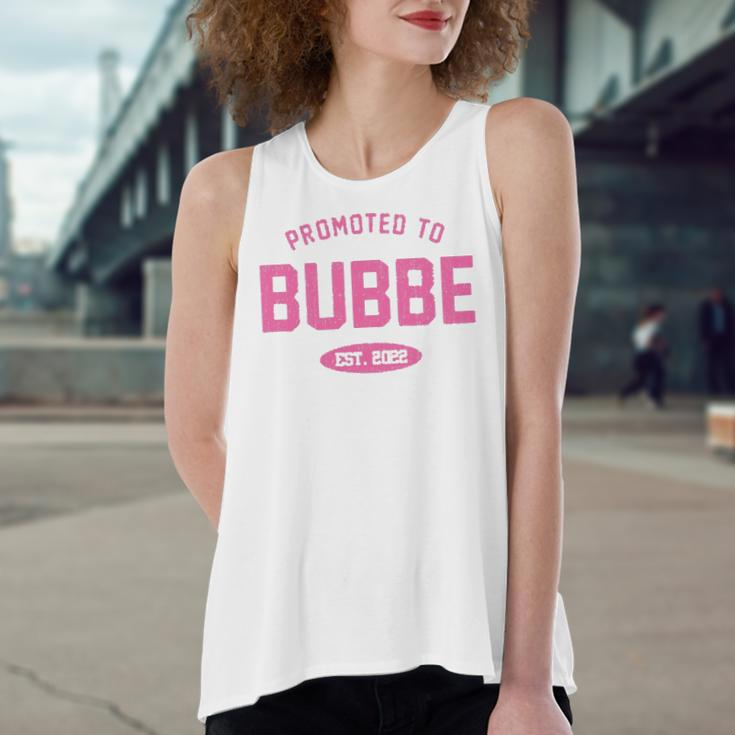 Promoted To Bubbe Baby Reveal Jewish Grandma Women's Loose Tank Top