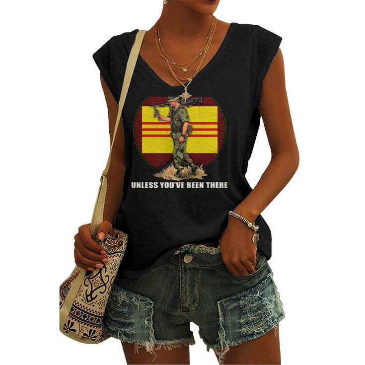 Dont Mean Nuthin Unless Youve Been There Vietnam Veterans Day Women's V-neck Tank Top