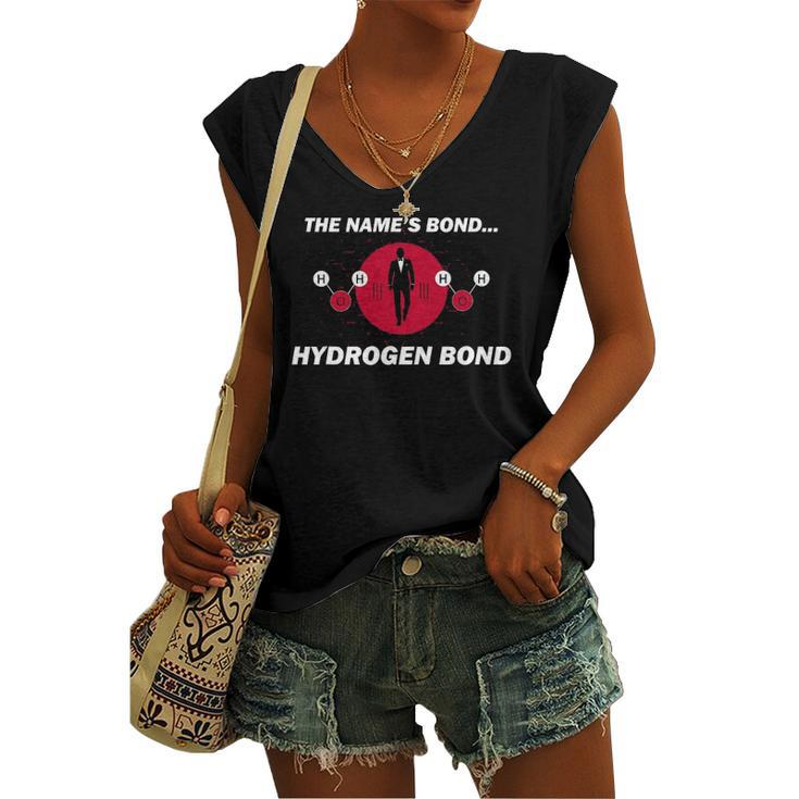 Hydrogen Bond Science Teacher Tee Women's V-neck Tank Top