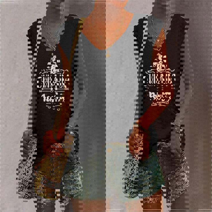 Chihuahua Mama Chihuahua Dog Lover Dogs Owner Chihuahua Mom Women's V-neck Tank Top Chihuahua Mama Chihuahua Dog Lover Dogs Owner Chihuahua Mom Women's V-neck Tank Top