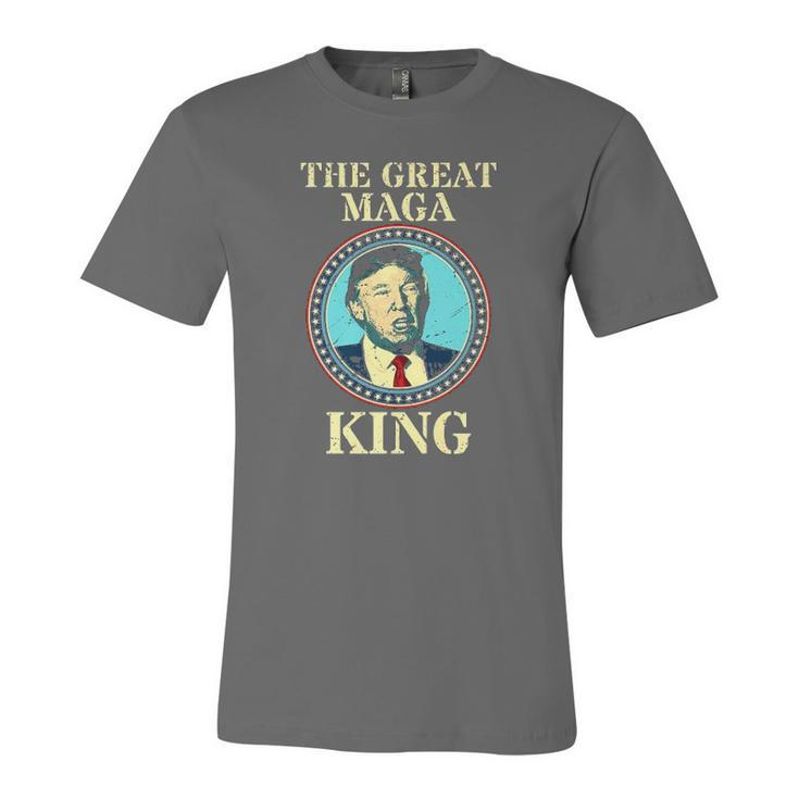 The Great Maga King Donald Trump Ultra Maga Jersey T-Shirt
