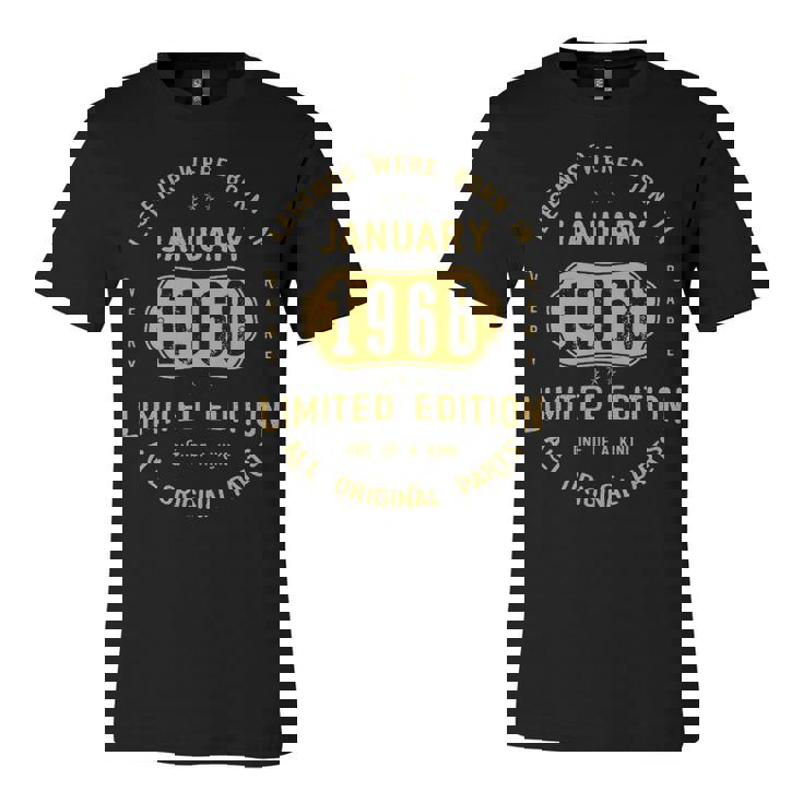 Born In January 1980 Limited Edition 40th Birthday Gifts T-Shirt Born In January 1980 Limited Edition 40th Birthday Gifts T-Shirt