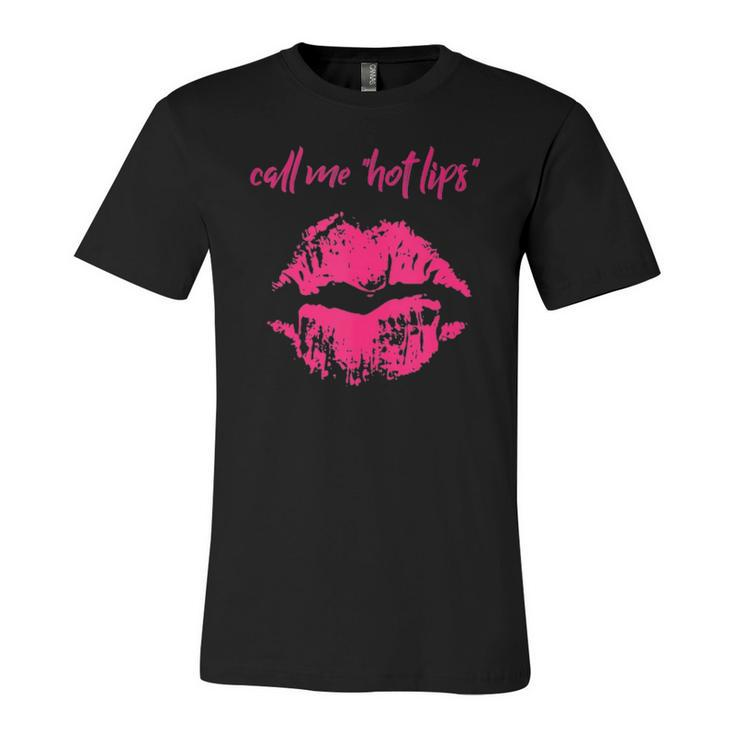 Call Me Hot Lips Jersey T-Shirt