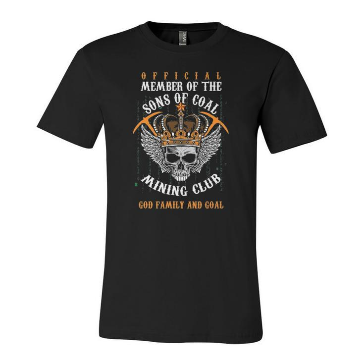 Coal Miner Collier Pitman Mining Member Of The Sons Of Coal Jersey T-Shirt