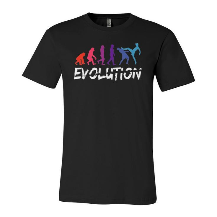Evolution Krav Maga Fighting Sports Kicking Jersey T-Shirt
