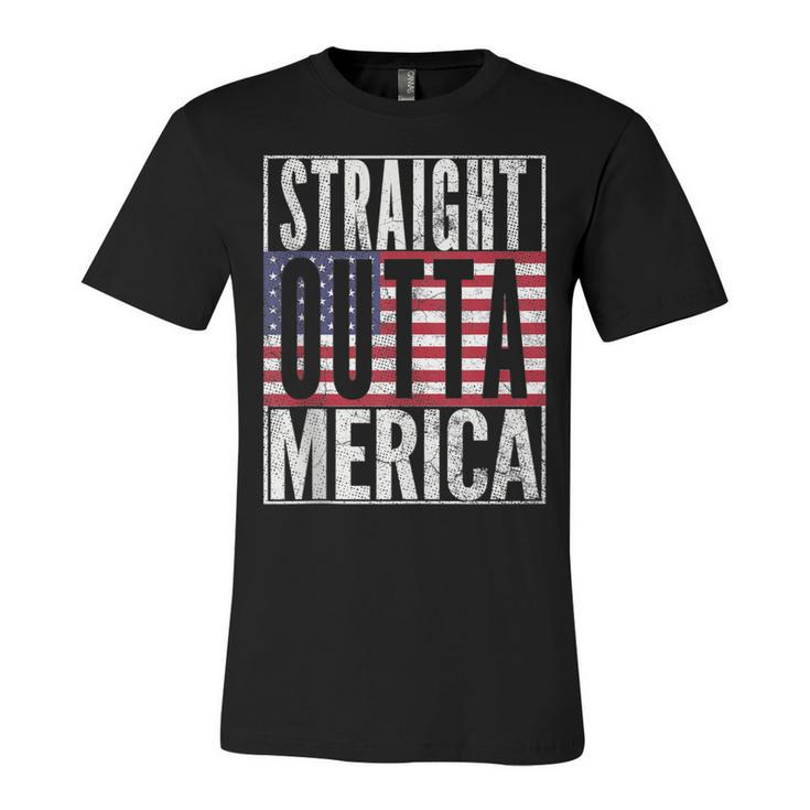Funny Fourth Of July Gift July 4Th Merica Usa Flag Dad Joke  Unisex Jersey Short Sleeve Crewneck Tshirt