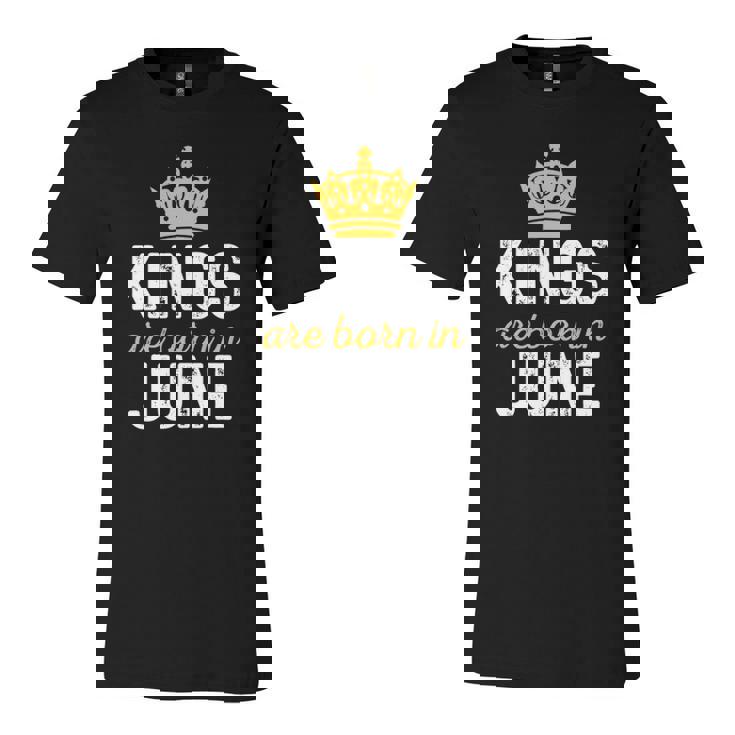 June King Birthday June Birthday For King Jersey T-Shirt