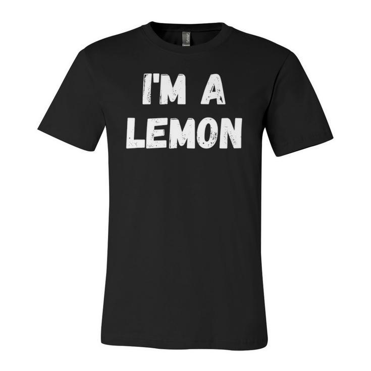 Im A Lemon Halloween Costume Lazy Halloween Jersey T-Shirt