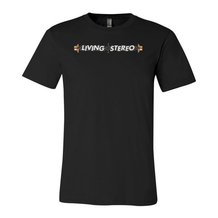 Living Stereo Full Color Arrows Speakers Jersey T-Shirt