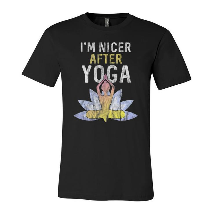 Im Nicer After Yoga Zen Meditation Instructor Teacher Jersey T-Shirt