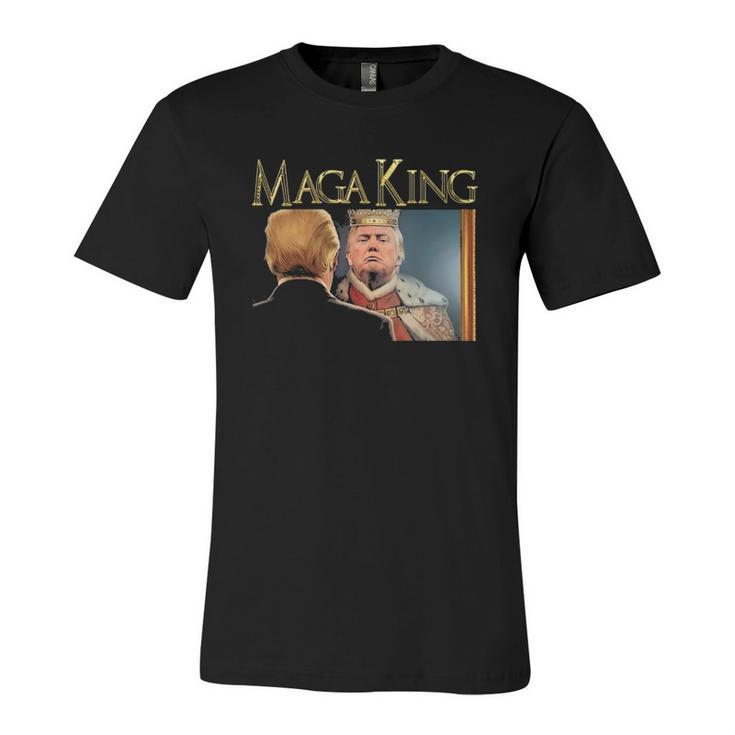 Trump Maga Great Maga King Donald Trump Jersey T-Shirt