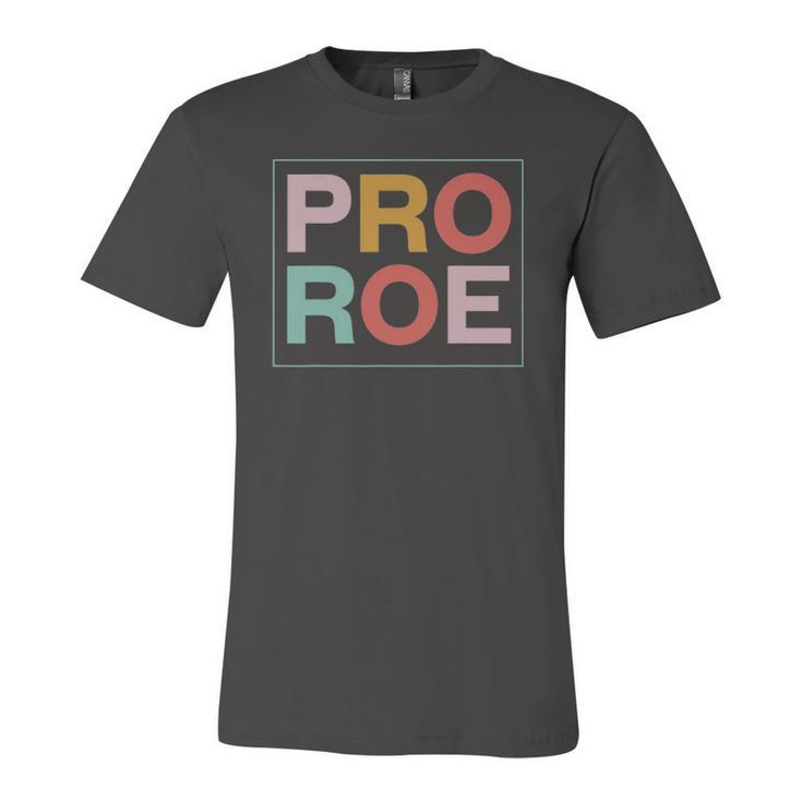 1973 Pro Roe Pro-Choice Feminist Jersey T-Shirt