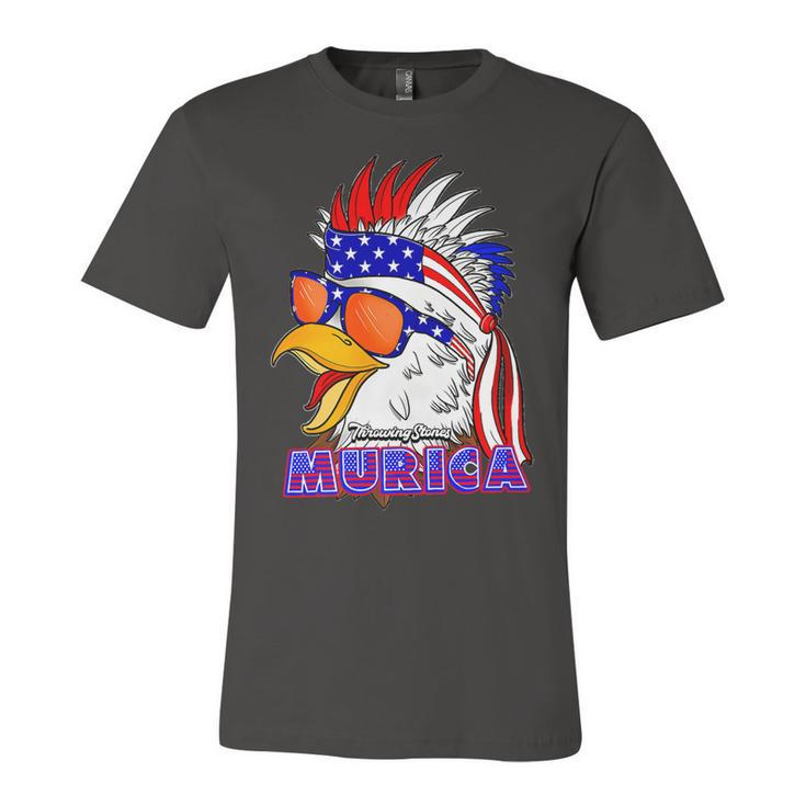 4Th July Amurica Throwing Stones Merch T-Shirt Unisex Jersey Short Sleeve Crewneck Tshirt
