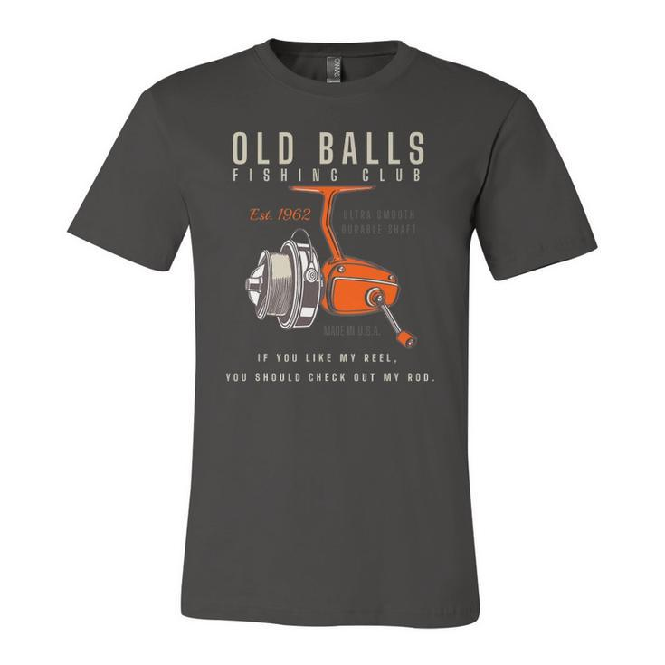 60Th Birthday Fishing Pun For Over The Hill 60 Years Old Jersey T-Shirt