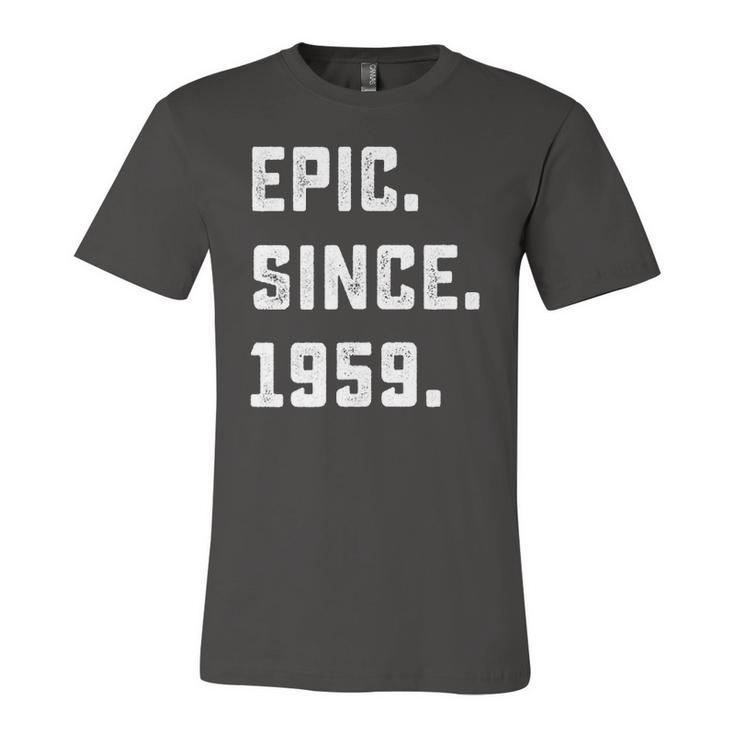 63Rd Birthday Vintage Epic Since 1959 63 Years Old Jersey T-Shirt