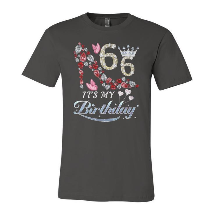 66 Years Old Its My 66Th Birthday Shoes For Jersey T-Shirt