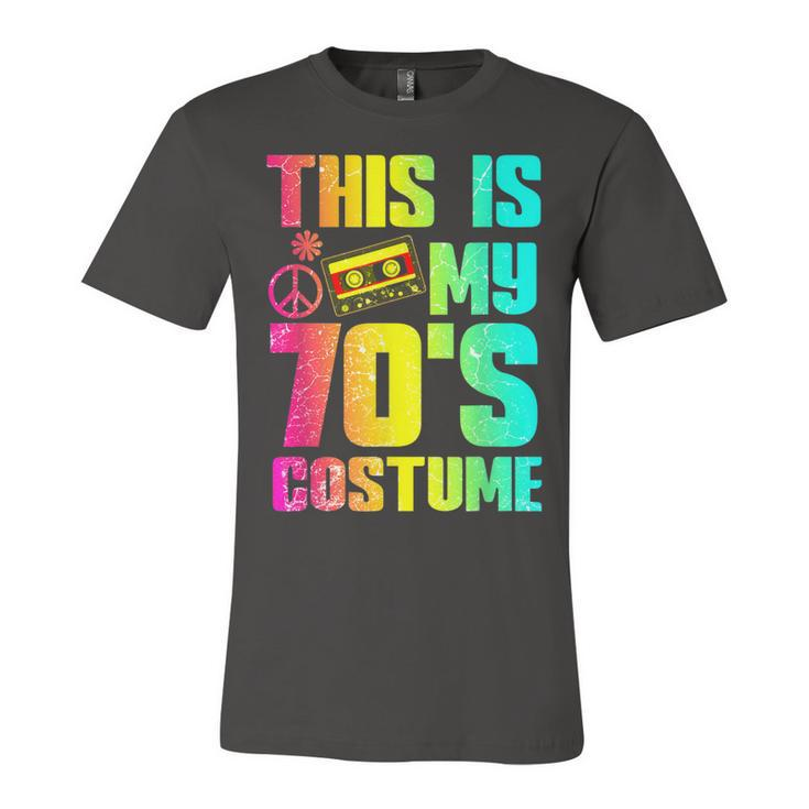 70S Halloween Costume 1970S Seventies Music Dancing Disco  V2 Unisex Jersey Short Sleeve Crewneck Tshirt