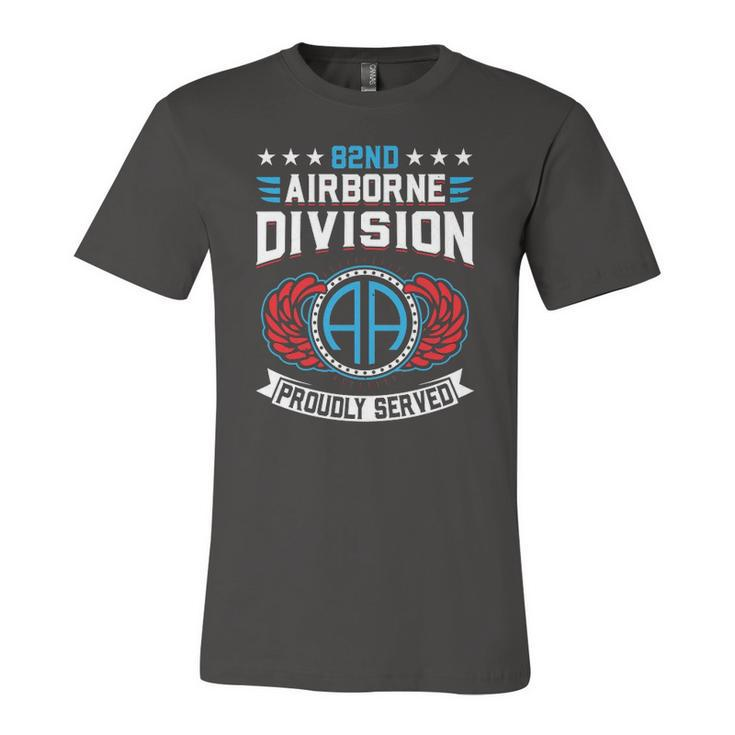 82Nd Airborne Division Proudly Served 21399 United States Army Jersey T-Shirt