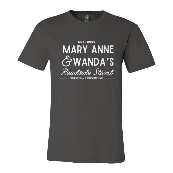 90’S Country Mary Anne And Wanda’S Road Stand Funny Earl  Unisex Jersey Short Sleeve Crewneck Tshirt