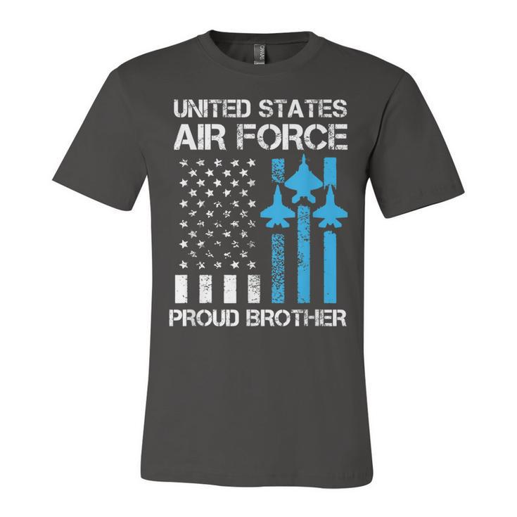 Air Force Us Veteran | Proud Air Force Brother 4Th Of July  Unisex Jersey Short Sleeve Crewneck Tshirt
