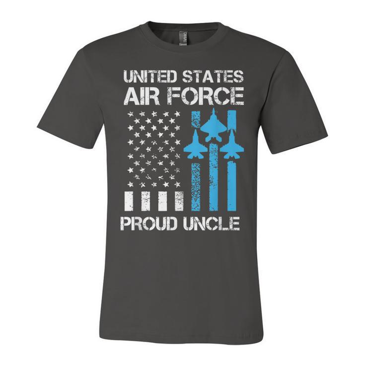 Air Force Us Veteran | Proud Air Force Uncle 4Th Of July  Unisex Jersey Short Sleeve Crewneck Tshirt