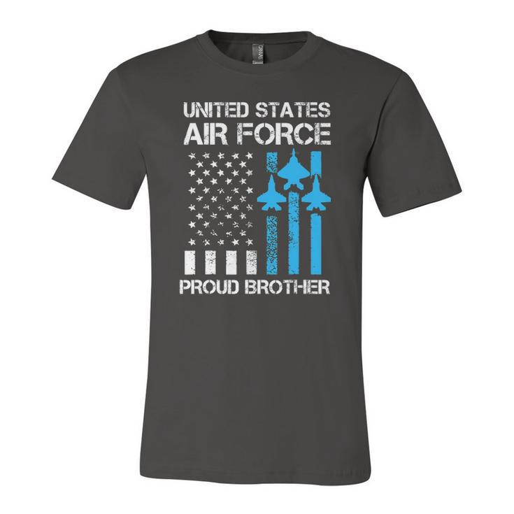 Air Force Us Veteran Proud Air Force Brother 4Th Of July Jersey T-Shirt