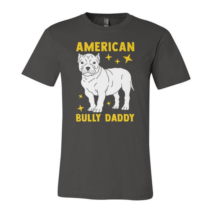 American Bully Dad Puppy Dog Owner American Bully Jersey T-Shirt