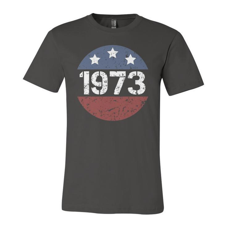 American Flag 1973 Protect Roe V Wade Feminism Pro Choice Jersey T-Shirt