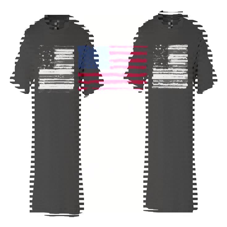 American Flag Betsy Rosswith 13 Stars For Protesters Jersey T-Shirt