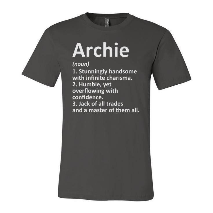 Archie Definition Personalized Name Birthday Idea Jersey T-Shirt