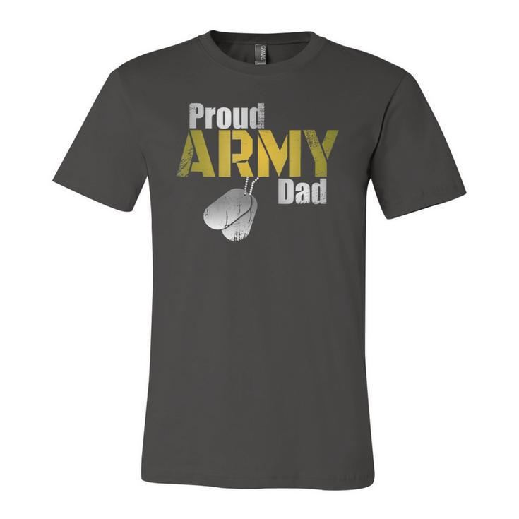 Army Dad Proud Parent US Army Military Jersey T-Shirt