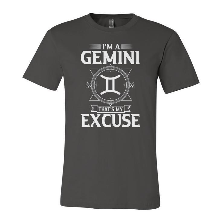 Astrology May June Birthday Gemini Zodiac Sign Jersey T-Shirt