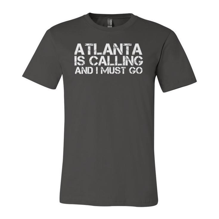 Atlanta Ga Georgia City Trip Home Roots Usa Jersey T-Shirt