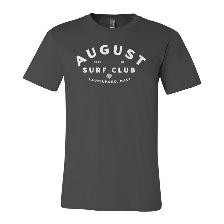August Surf Club Lahaina Hawaii Jersey T-Shirt