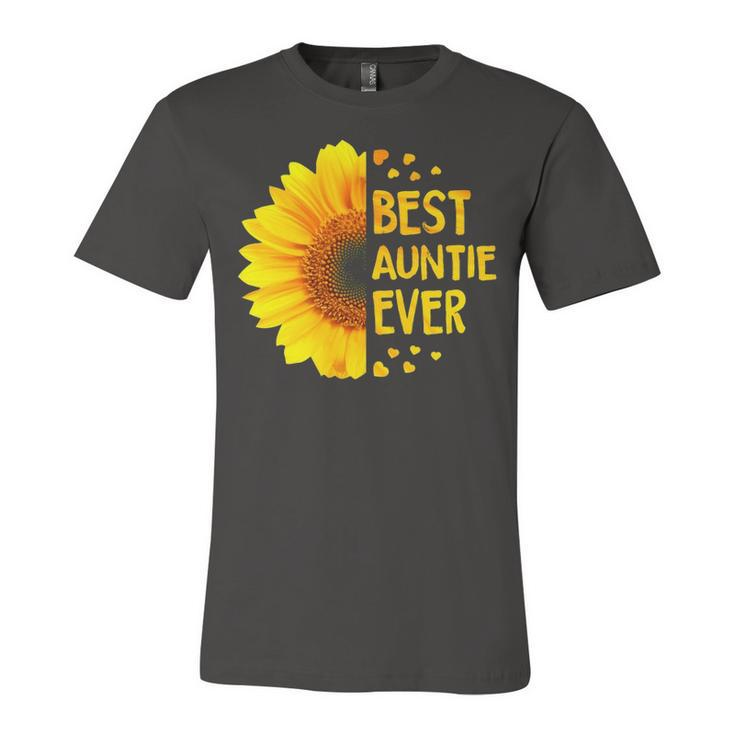 Auntie Gift   Best Auntie Ever Unisex Jersey Short Sleeve Crewneck Tshirt