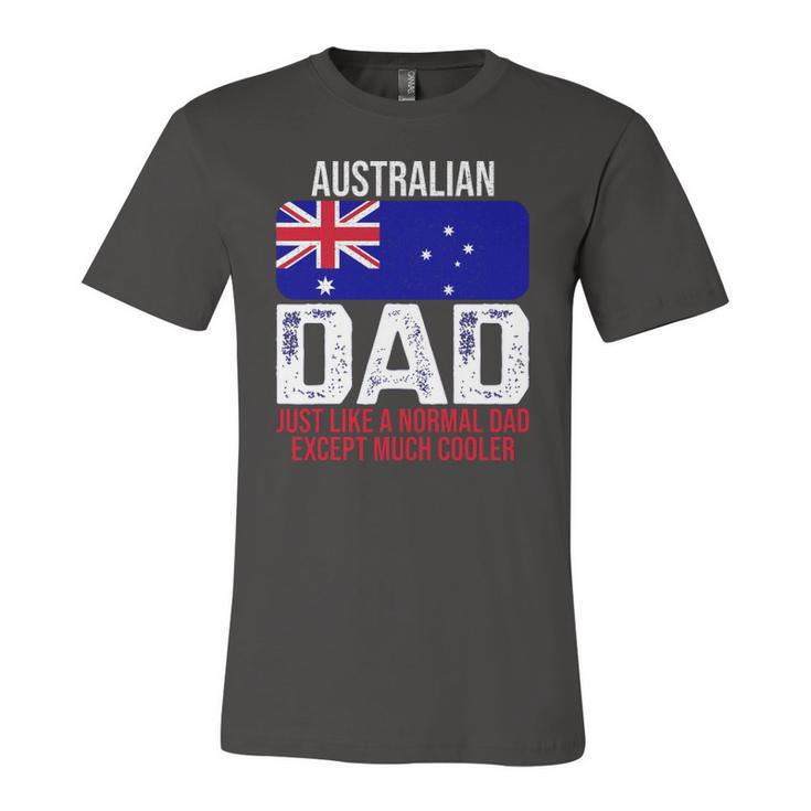 Australian Dad Australia Flag For Fathers Day Jersey T-Shirt