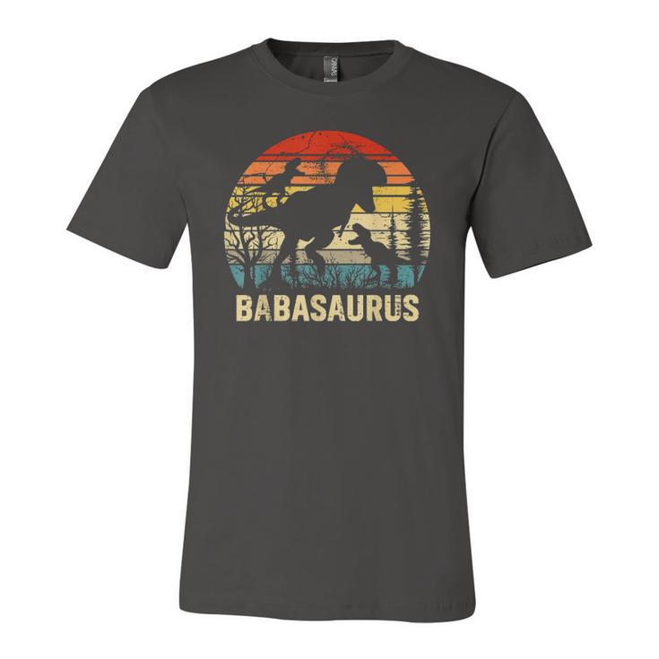 Baba Dinosaur Babasaurus 2 Two Kids Xmas Christmas Jersey T-Shirt