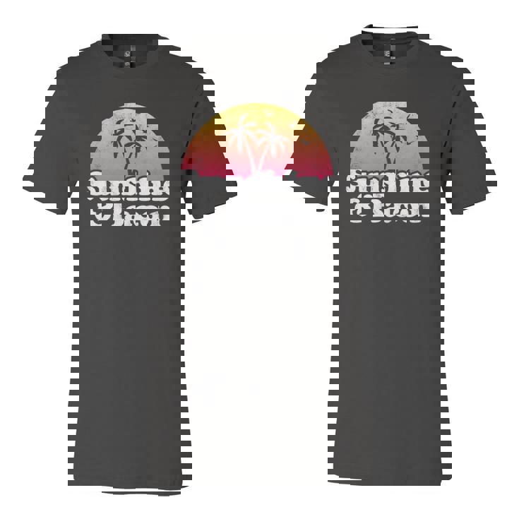 Bacon Sunshine And Bacon Jersey T-Shirt