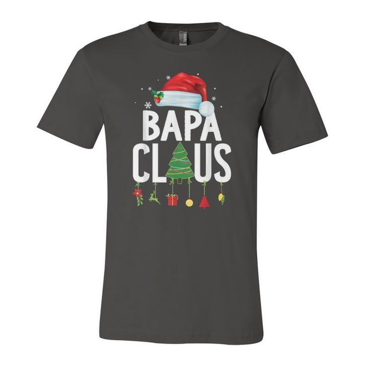 Bapa Claus Christmas Matching Pajama Xmas Jersey T-Shirt