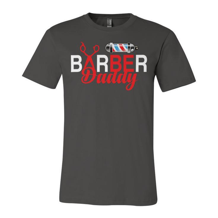 Barber Daddy Fathers Day T Shirts  Unisex Jersey Short Sleeve Crewneck Tshirt