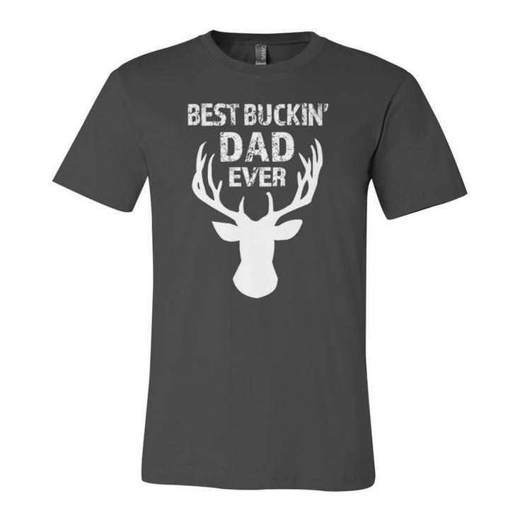 Best Buckin Dad Ever  Jersey T-Shirt