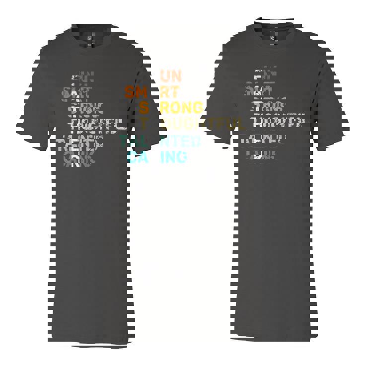 Best Dad From Daughter Funny Fathers Day Birthday From Son  Unisex Jersey Short Sleeve Crewneck Tshirt