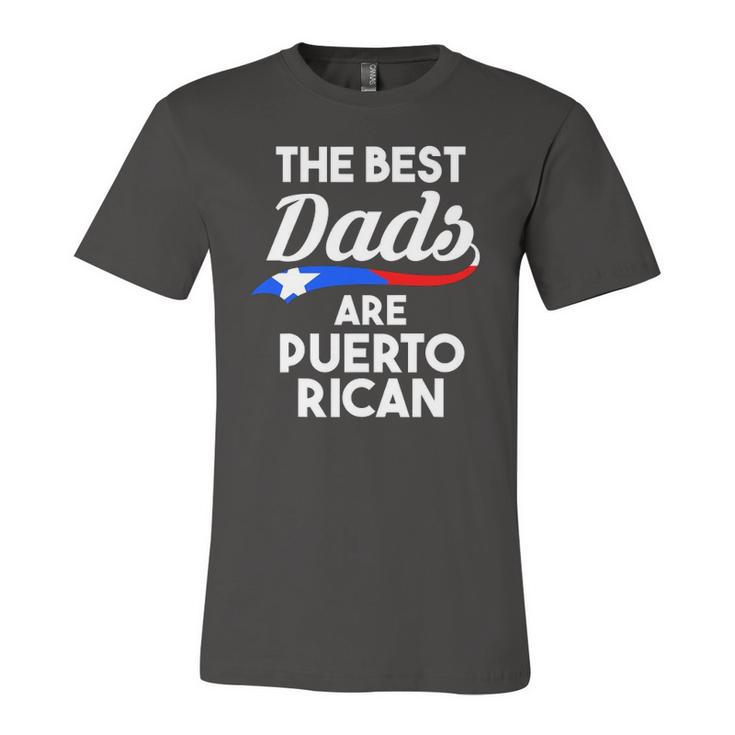 The Best Dads Are Puerto Rican Puerto Rico Jersey T-Shirt