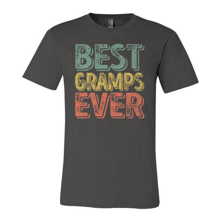 Best Gramps Ever Christmas Fathers Day Jersey T-Shirt